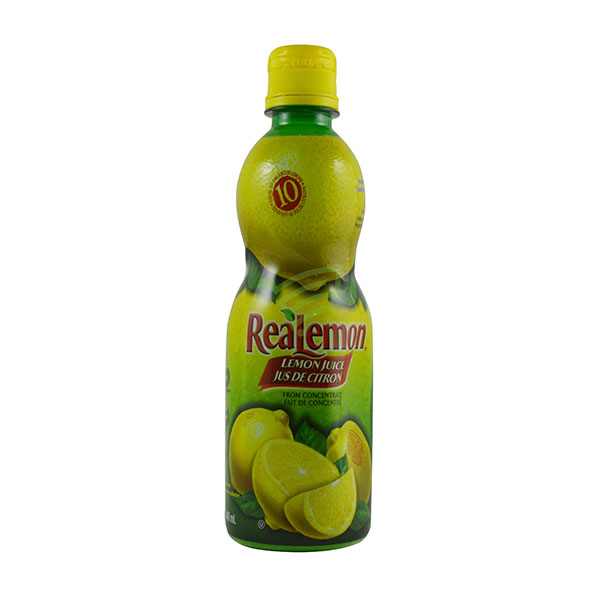 Realemon Lemon 440ml (14.8oz) sgl pet btl (065912581030)